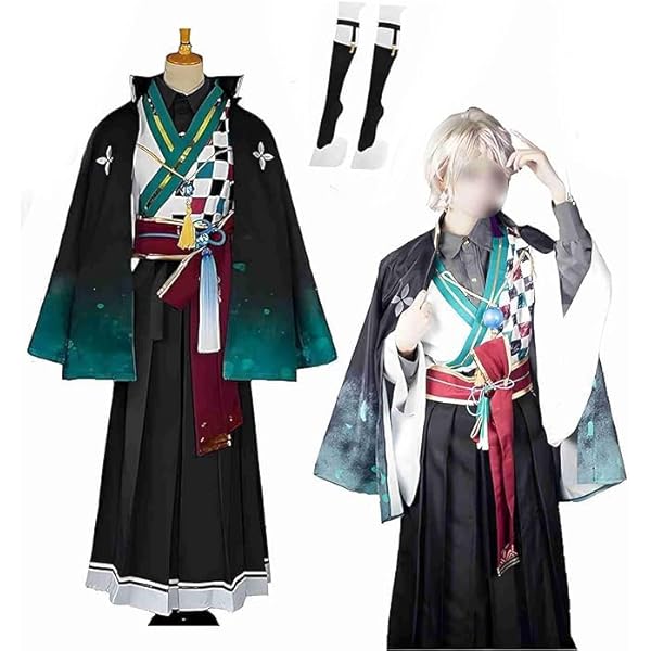 Amazon.co.jp: 甲斐田晴 浴衣 和服 セットアップ コスプレ衣装